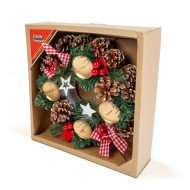 Adventi koszorú 30 cm