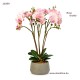 Műnövény - Orchidea - rózsaszín - 58 cm Műnövény - Orchidea - rózsaszín - 58 cm