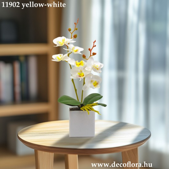 Műnövény - Orchidea Malai - 3 féle - 37 cm Műnövény - Orchidea Malai - 3 féle - 37 cm