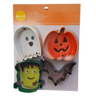 Halloween süteménykiszúró szett lapon 4 darabos. Halloween süteménykiszúró szett lapon 4 darabos.
