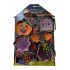 Set de forme pentru biscuiți de Halloween, 7 bucăți pe o foaie.