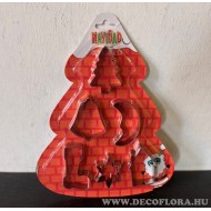Sütiforma (karifa, 6db) szett  -  A24-003 -süteménykiszúró szett - mézeskalács forma Sütiforma (karifa, 6db) szett  -  A24-003 -süteménykiszúró szett - mézeskalács forma