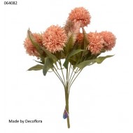 Krizantém csokor kiegészítőkkel - rózsaszín