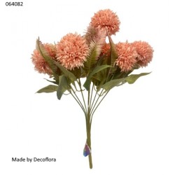 Krizantém csokor kiegészítőkkel - rózsaszín