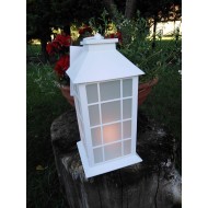 Lantern Antique, with electric candle 25 cm Lantern Antique, with electric candle 25 cm