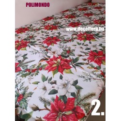Karácsonyi textil terítő 3 féle 100*150 cm Karácsonyi textil terítő 3 féle 100*150 cm