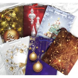 Ajándéktasak Karácsony 2024  M méret - karácsonyi dísztasak