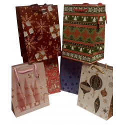 Punga de cadou Craciun marimea M - mediu -23x18x10