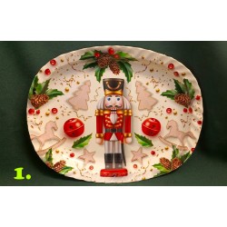 Platou Craciun 4 sort. 29 cm