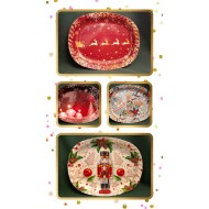 Christmas plate 29 cm 4 ass. Christmas plate 29 cm 4 ass.