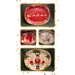 Platou Craciun 4 sort. 29 cm