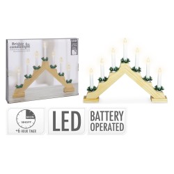 Gyertyapiramis 7 gyertyával Gyertyapiramis 7 gyertyával