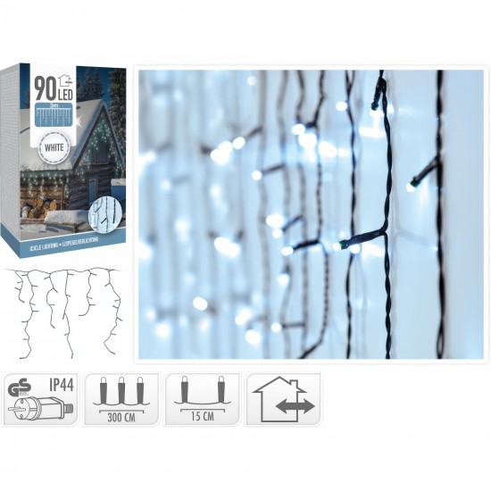 LED lights - icicle 90pcs