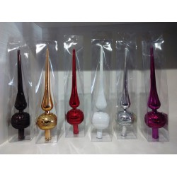 Karácsonyfa csúcsdísz 28 cm 