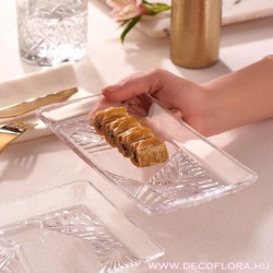 Service plate Crystaline Madlen 276*165