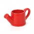 Kerámia locsolókanna piros 7,3x7cm