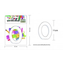 Fából készült számok 11 cm 10 féle