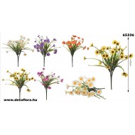 Mini margherita csokor 24 fejes 6 színben - margaréta - mezei virág 32 cm Mini margherita csokor 24 fejes 6 színben - margaréta - mezei virág 32 cm