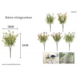 Róna mezei virágcsokor  - mezei virág 32 cm