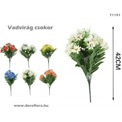 Vadvirág csokor 6 féle 42 cm Vadvirág csokor 6 féle 42 cm