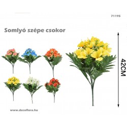 Somlyó szépe csokor 6 féle 42 cm