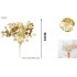 Golden plant decoration 33 cm