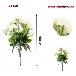 Krizantém csokor fehér Saenctus 71160