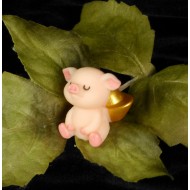 Szerencse malac 4 cm 