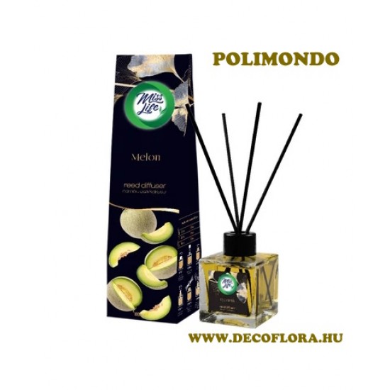 Pálcikás illatosító Miss Life Melon-Sárgadinnye 100 ml