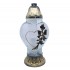Rosary candle holder with heart Z-493
