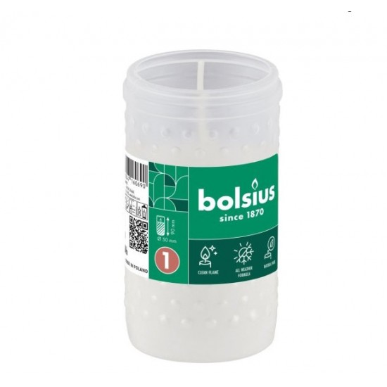 Paraffin mécses utántöltő BOLSIUS - 1 nap/20 óra 390001 Paraffin mécses utántöltő BOLSIUS - 1 nap/20 óra 390001