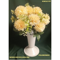 Krizantém csokor Prémium 8 fejes rezgőkkel KWO2197