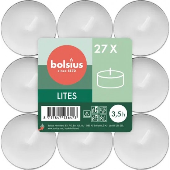 Teamécses*27 Bolsius 3,5 órás