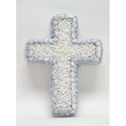 Cross with gravels