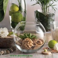 Üvegváza Botanica gömb 16 cm 45068 Üvegváza Botanica gömb 16 cm 45068