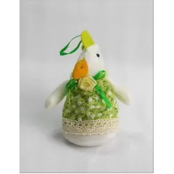 Plüss tyúk 6*12 cm