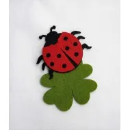 Katica filc hűtőmágnes