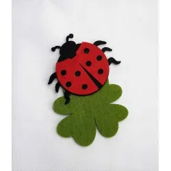 Katica filc hűtőmágnes