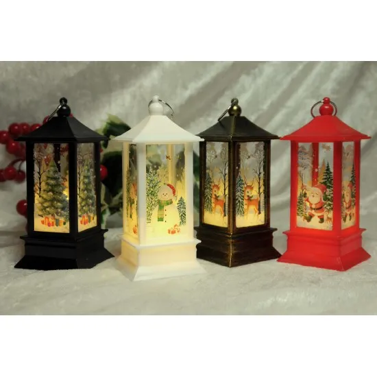 Karácsonyi viharlámpás 10*5cm