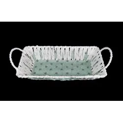 Kenyeres kosár szögletes 30*15,5cm