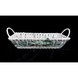 Kenyeres kosár szögletes 30*15,5cm