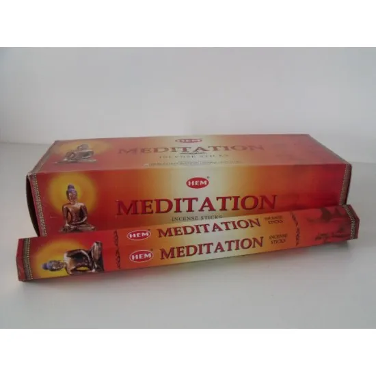 Füstölő pálca HEM (hexa) 20 db - Meditation ( Meditáció)