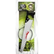 Halloween-i fűrészes fejdísz