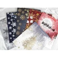 Ajándéktasak Karácsony 2025  L méret - karácsonyi dísztasak