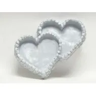 Dupla szív  39* 32 cm