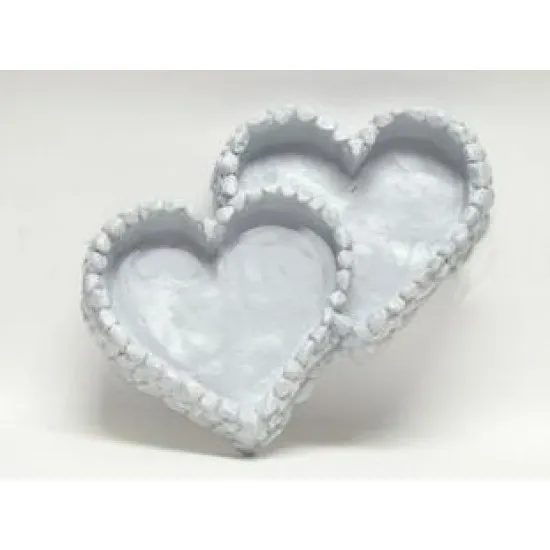 Dupla szív  39* 32 cm