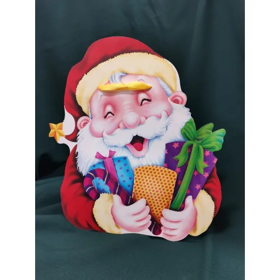 Dísztasak 3D Jókedvű Télapó 30*25*10 cm