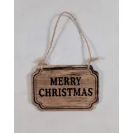 Fatábla Merry Christmas