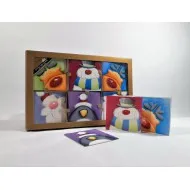 Üdvözlőkártya borítékkal 24db/szett