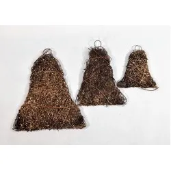 Vessző Harang függődísz 3 méret